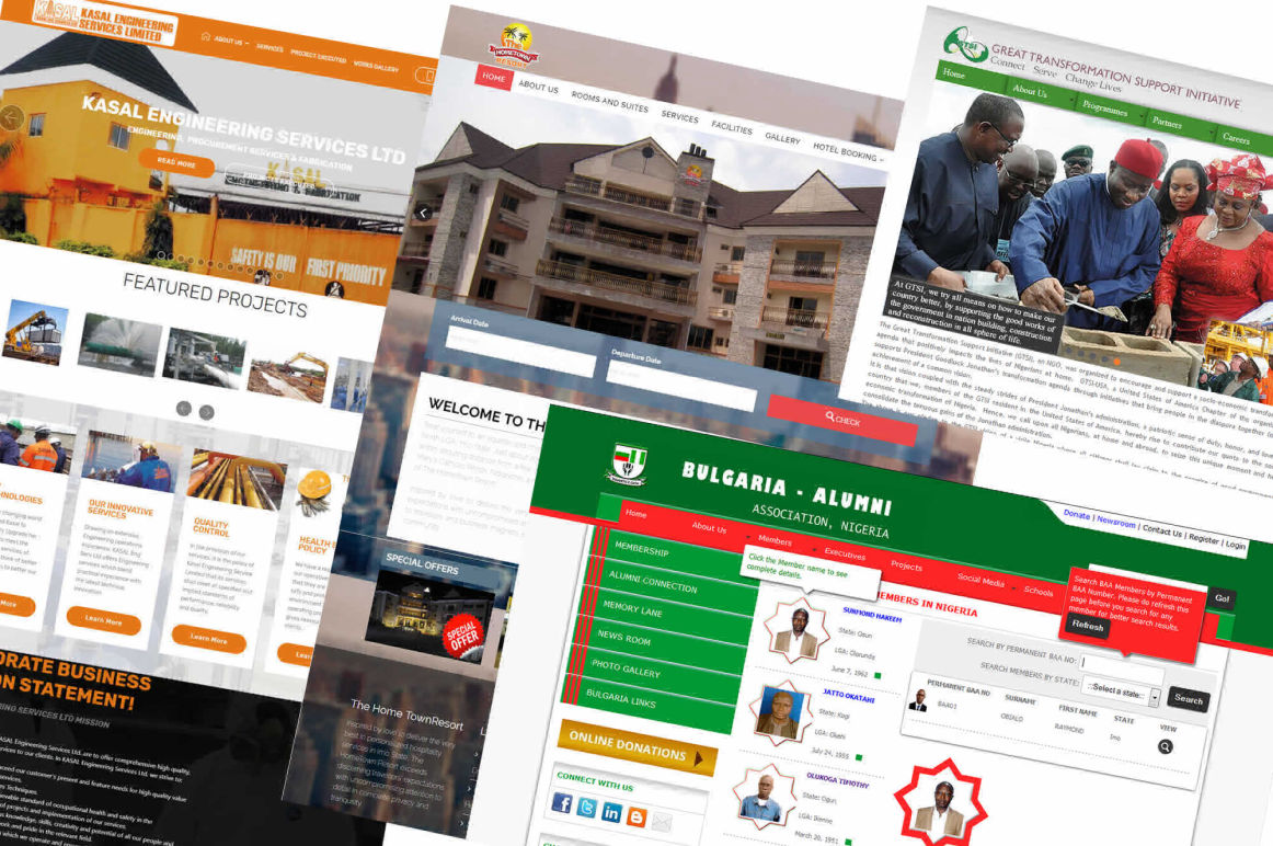 Web site design development