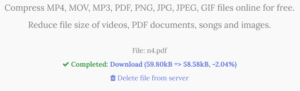 deletefrom-server-300x91 Compress/Reduce file size of videos, PDF documents, songs and images.